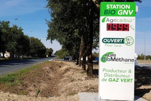 Agribiométhane : Une première station GNV ouverte en France par un groupement d'agriculteurs