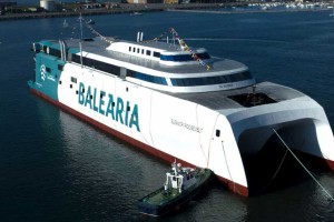 Un premier ferry au GNL vers les Baléares