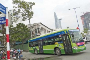 Vietnam - La Banque Mondiale finance une ligne de bus GNV  Ho Chi Minh