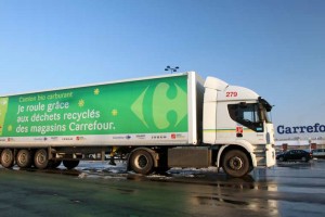 Carrefour : objectif 9 stations et 200 camions biogaz d'ici fin 2017