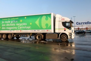 Carrefour va dployer 200 camions au biomthane dici 2017