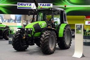 Deutz prsente un prototype de tracteur agricole au GNV