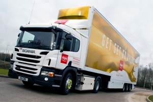 Angleterre  Scania livre son premier camion GNV Euro 6  Argos