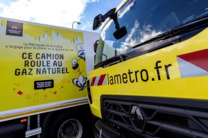 Grenoble : la Métropole reçoit ses premières bennes à ordures GNV
