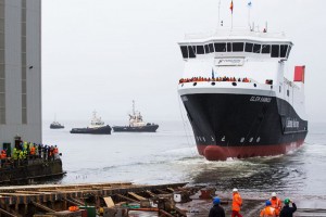 La Grande-Bretagne lance son premier ferry GNL