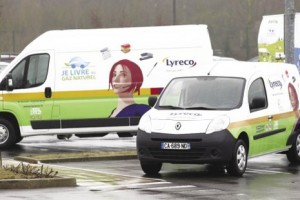 Lyreco sassocie  deux transporteurs pour une station GNV en Sane-et-Loire