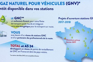 AS 24 et Total annoncent l'ouverture de trois nouvelles stations GNV en France en 2017