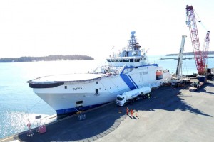 Ce navire des garde-côtes finlandais teste le bioGNL
