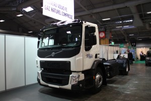 FE GNV  Le camion au gaz naturel de Volvo  Expo Biogaz