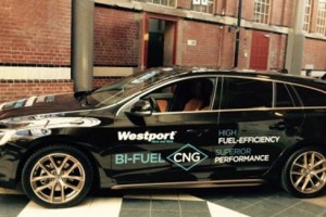 Volvo et Westport exposent la V60 GNV  Paris pour le Congrs Mondial du Gaz