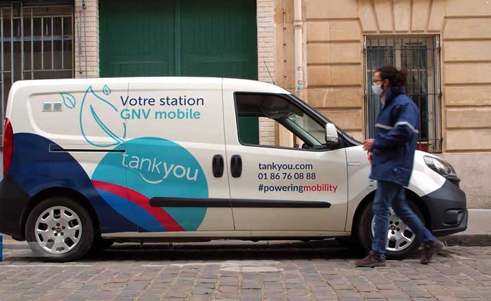 Tankyou : la station GNV mobile qui facilite le quotidien des transporteurs
