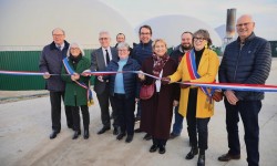 La Seine-et-Marne inaugure un nouveau site de m&eacute;thanisation agricole