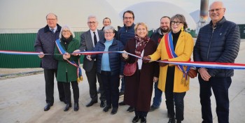 La Seine-et-Marne inaugure un nouveau site de m&eacute;thanisation agricole