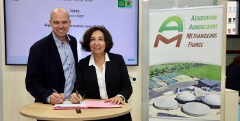 M&eacute;thanisation agricole : GRDF et l'AAMF reconduisent leur partenariat