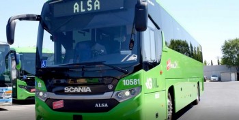 Espagne : Scania met en service son premier autocar GNL