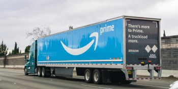 Des centaines de camions au gaz naturel pour Amazon