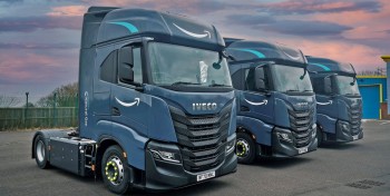 Camions GNV : Amazon passe une m&eacute;ga-commande &agrave; Iveco