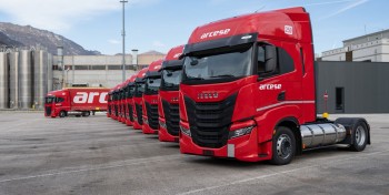 Italie : Iveco livre de nouveaux camions GNL &agrave; Arcese