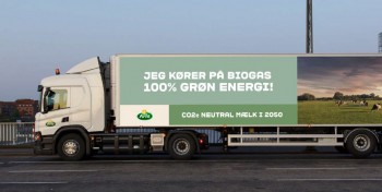 A Copenhague, les camions à lait roulent au biogaz
