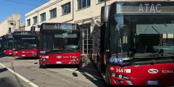 Rome renforce sa flotte de bus au gaz naturel