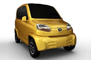 Bajaj RE60  Le premier quadricycle GNV indien