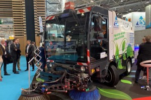 La balayeuse GNV CleanNGo récompensée à Pollutec