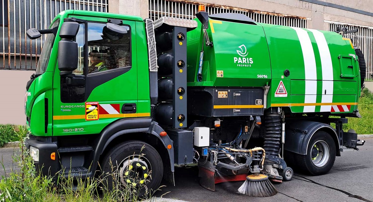 Balayeuses GNC : la Ville de Paris commande dix nouveaux prolongateurs d'autonomie au CRMT