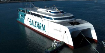 Un premier ferry au GNL vers les Baléares