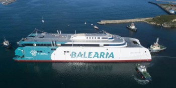 Espagne : Balearia opèrera le premier ferry rapide au GNV du monde