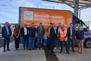 Dans les Côtes-d'Armor, les collectes de la Banque Alimentaire passent au bioGNV