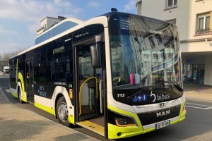 A Brest, les premiers bus au biogaz rejoignent le réseau Bibus