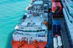 TUI Cruises teste le ravitaillement bioGNL en ship-to-ship à Barcelone