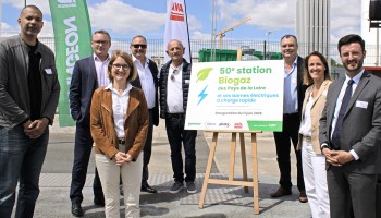 Les Pays de la Loire franchissent un cap avec leur 50e station bioGNV