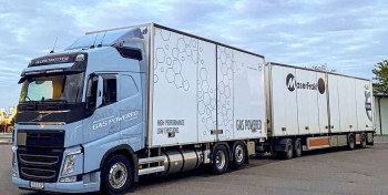 Le bioGNL test&eacute; avec succ&egrave;s sur des camions en Su&egrave;de