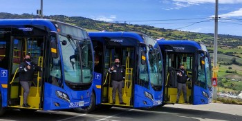 Plus de 200 nouveaux bus au gaz naturel pour Bogota