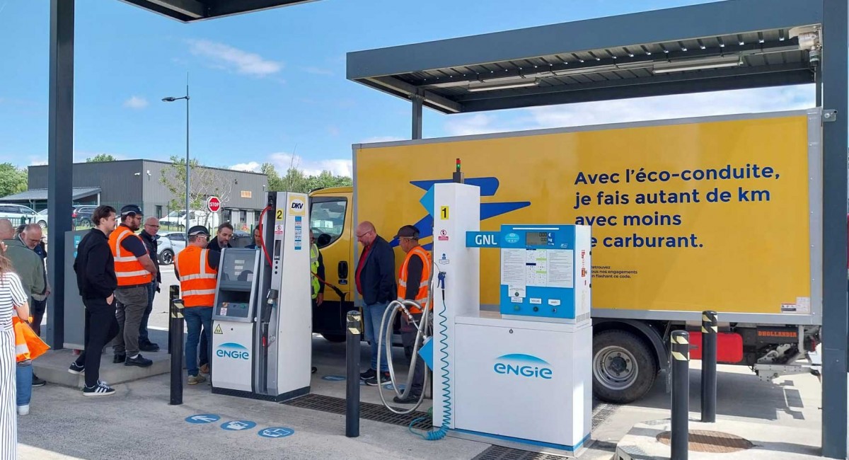 Occitanie : avec La Poste, ENGIE Solutions inaugure une nouvelle station BioGNC à Bouloc