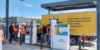 Occitanie : avec La Poste, ENGIE Solutions inaugure une nouvelle station BioGNC &agrave; Bouloc