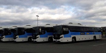 En Bretagne, Illevia reçoit ses nouveaux autocars au gaz naturel