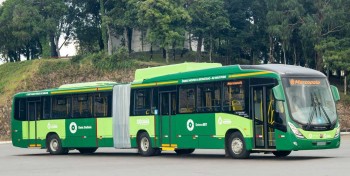 Le Brésil déploie ses premiers bus articulés au biométhane