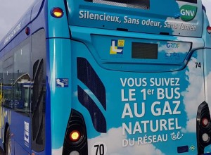 L'agglomération de Laon inaugure son premier bus au gaz naturel