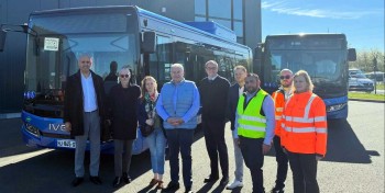 Dans l'Oise, l'Agglom&eacute;ration de Compi&egrave;gne met en service deux nouveaux bus au gaz naturel