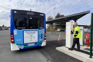 Une station GNV pour les bus du Douaisis