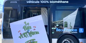 Au salon de l'agriculture, GRDF transforme un bus bioGNV en Escape Game
