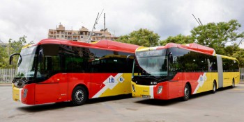 Majorque muscle sa flotte de bus et autocars GNC !