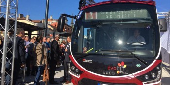 Montb&eacute;liard pr&eacute;sente les futurs bus GNV du r&eacute;seau &eacute;volitY