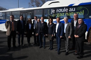 La Région PACA inaugure ses nouveaux autocars GNV