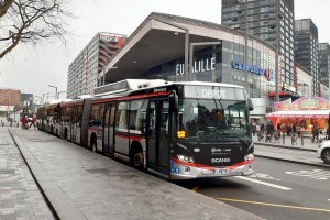 De nouveaux bus au gaz pour la métropole de Lille