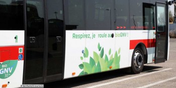 Lyon : TCL lance sa premi&egrave;re ligne de bus 100 % gaz naturel