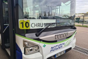 Un bus au gaz naturel en test à Besançon