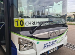 Un bus au gaz naturel en test à Besançon